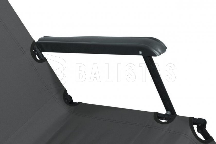 Ligbed/stoel COMFORT antraciet