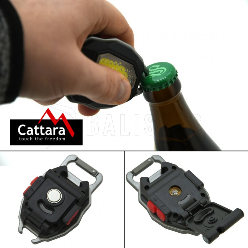 Zaklamp COB 560lm MULTI EMBLEM met aansteker