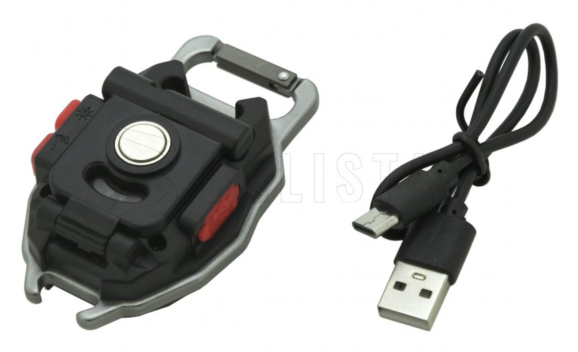 Zaklamp COB 560lm MULTI EMBLEM met aansteker
