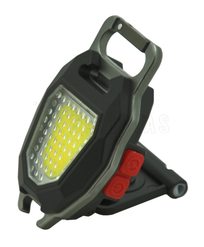 Zaklamp COB 560lm MULTI EMBLEM met aansteker