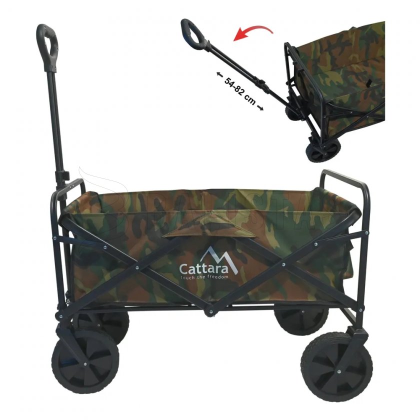 Opvouwbare kempingwagen Cattara TROGIR ARMY