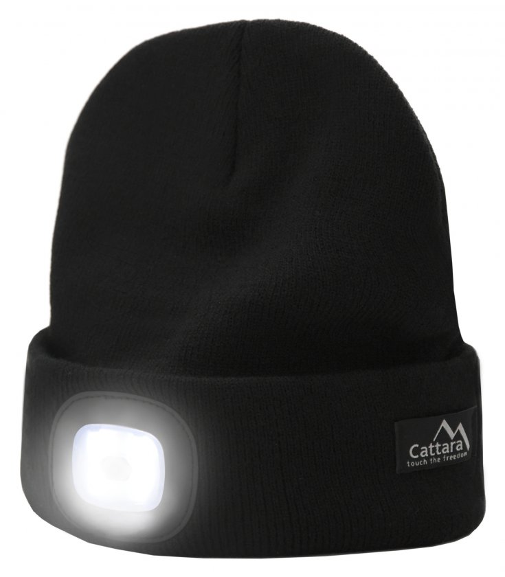 Pet BLACK met LED zaklamp USB