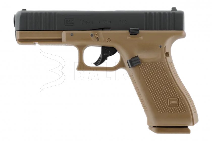 Luchtpistool Umarex Glock 17 Gen5 BlowBack Coyote 4,5mm