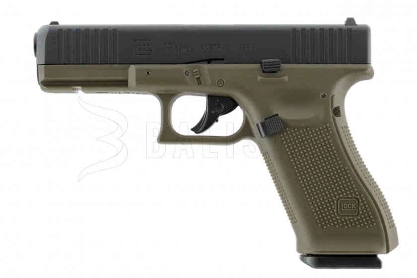 Luchtpistool Umarex Glock 17 Gen5 BlowBack Battlefield Green 4,5mm