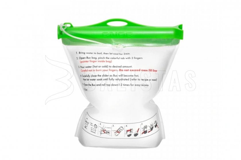 Opvouwbare zak CNOC Nutrition BUC Food Bag - 650 ml