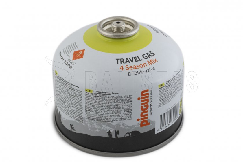Gascartridge Pinguin Travel Gas 230g