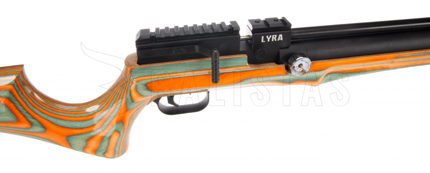 Luchtbuks Reximex Lyra orange/green lamino 5,5mm