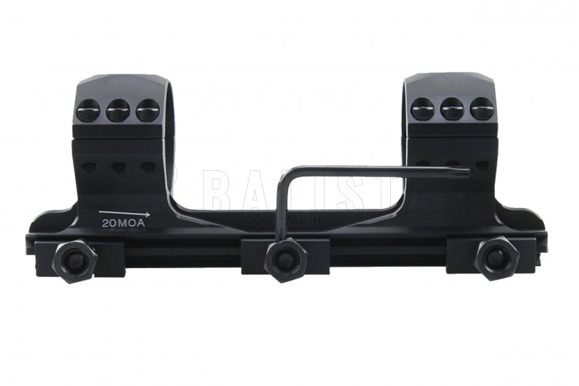Montage Vector Optics X-ACCU 20 MOA eenstuk 22mm/30mm hoog