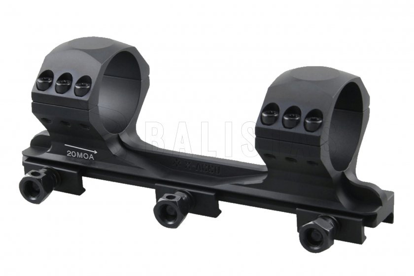 Montage Vector Optics X-ACCU 20 MOA eenstuk 22mm/30mm hoog