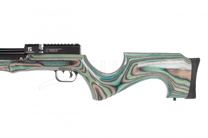 Luchtbuks Reximex Lyra green/grey lamino 5,5mm