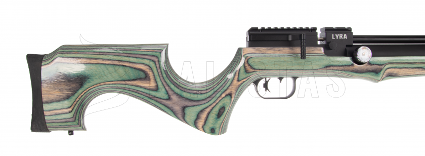 Luchtbuks Reximex Lyra green/grey lamino 5,5mm