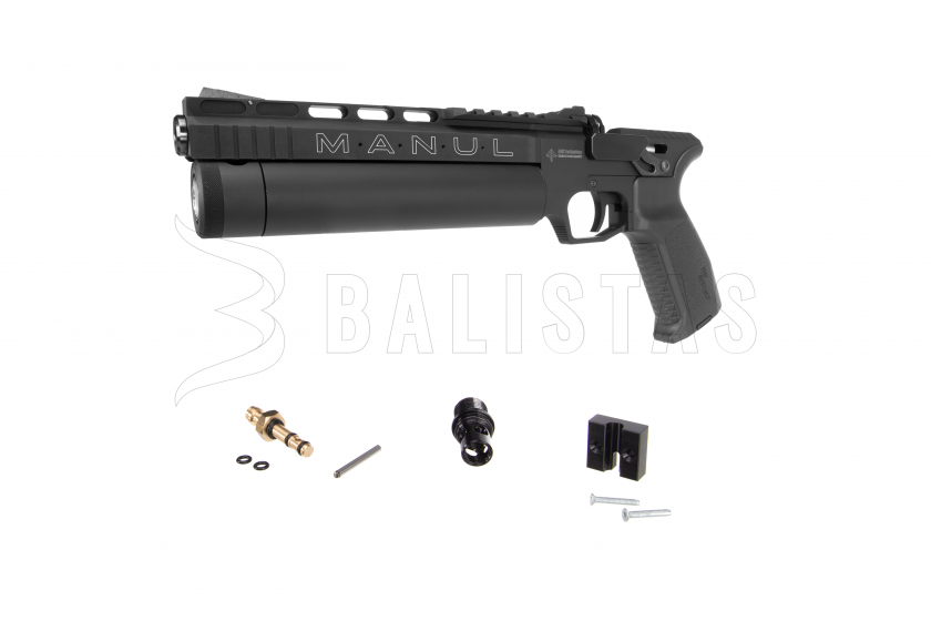 Luchtdrukpistool Airgun Technology Manul 5,5mm zwart