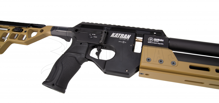 Luchtgeweer AirMaks Katran Pro HP 5,5mm Black Olive