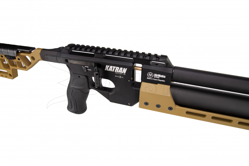 Luchtgeweer AirMaks Katran Pro HP 5,5mm Black Olive