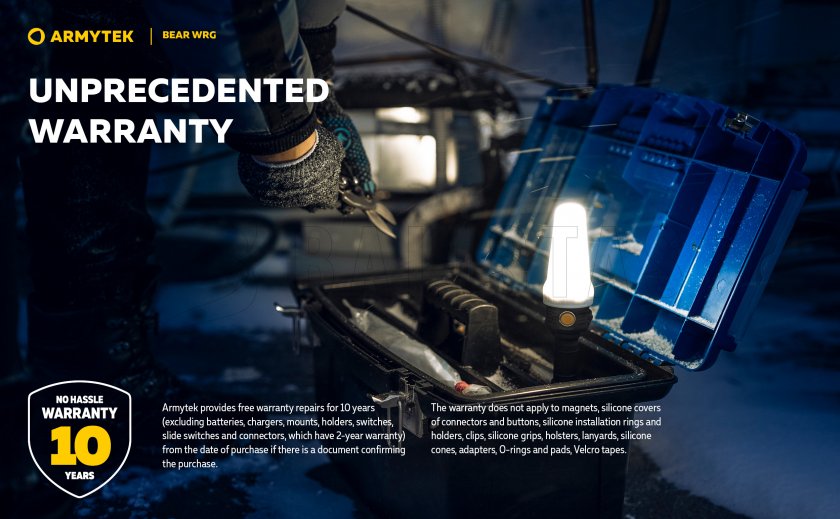 Multifunctionele zaklamp Armytek Bear WRG