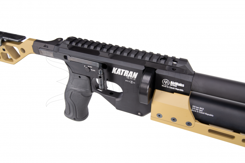 Luchtbuks AirMaks Katran Pro 6,35mm black/olive