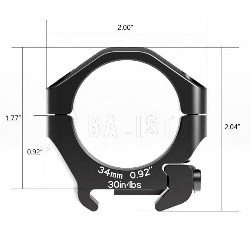 Montage Arken Halo 22mm/34mm laag