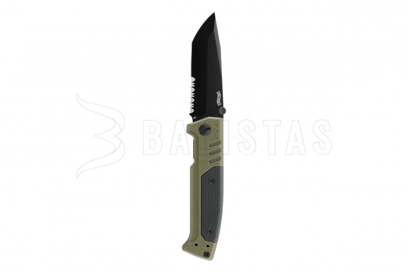 Mes Walther PDP Tanto serrated OD green