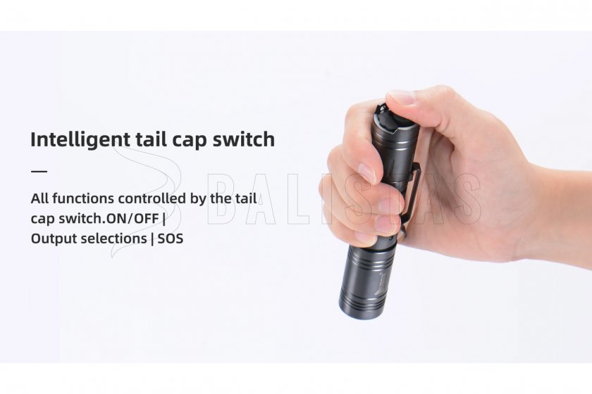 Zaklamp Wuben L50 zwart