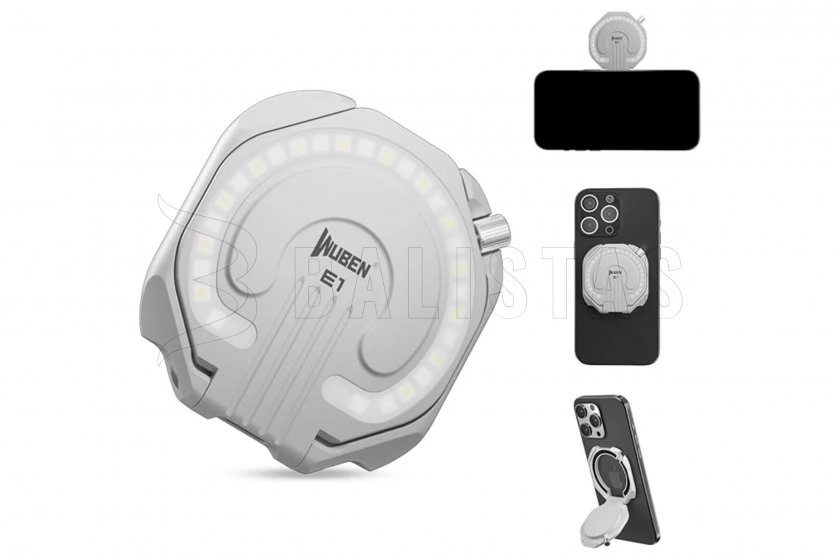 Zaklamp Wuben E1 wit