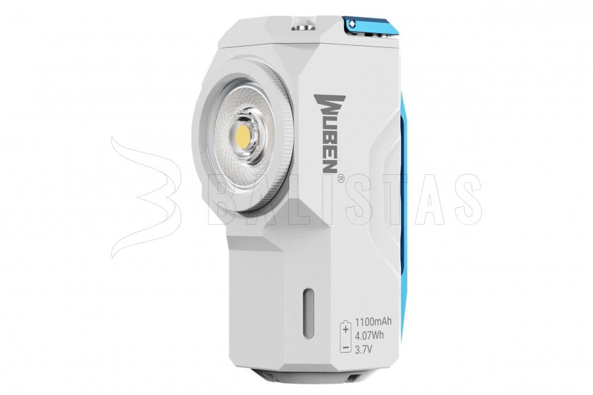 Zaklamp Wuben X0 wit