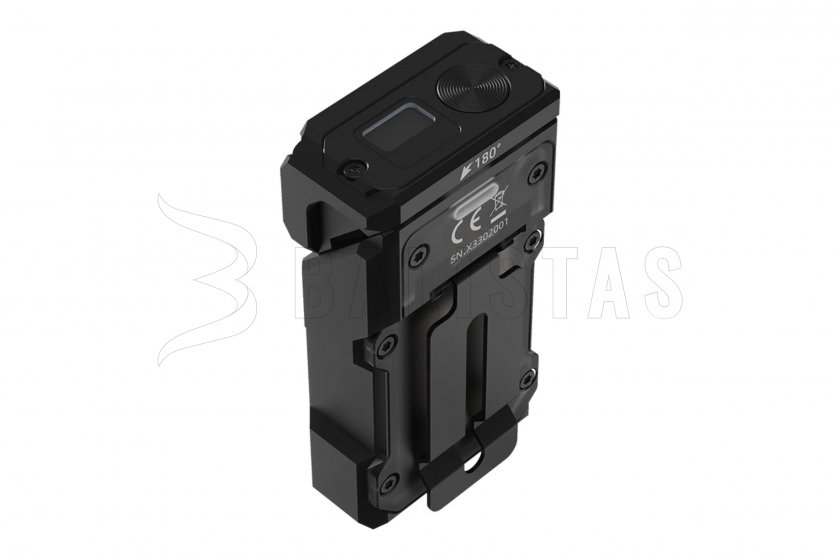 Zaklamp Wuben X3 zwart