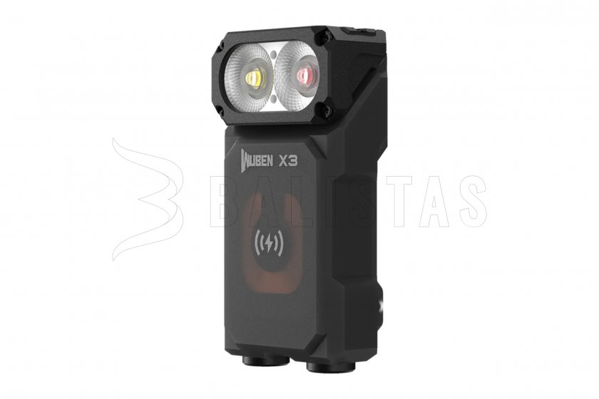 Zaklamp Wuben X3 zwart