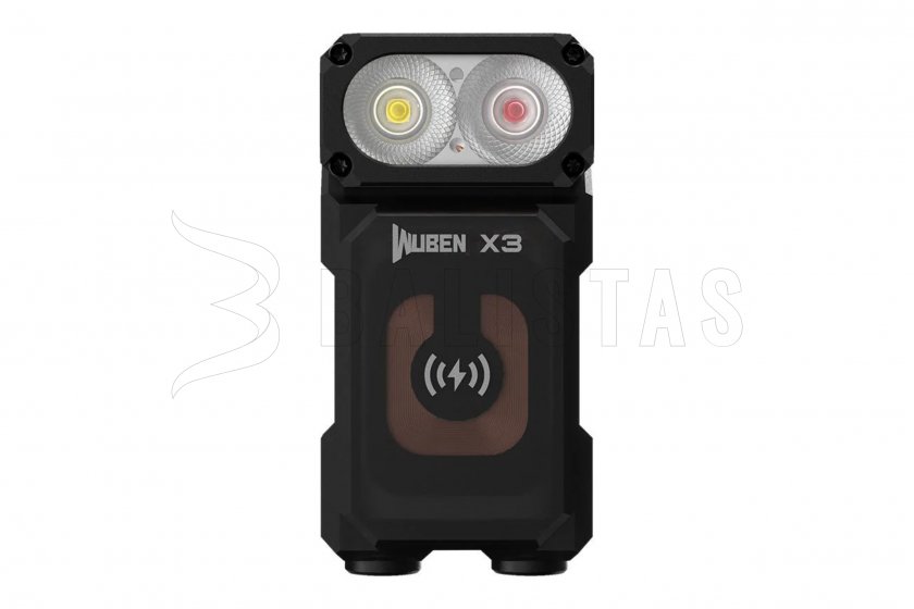 Zaklamp Wuben X3 zwart