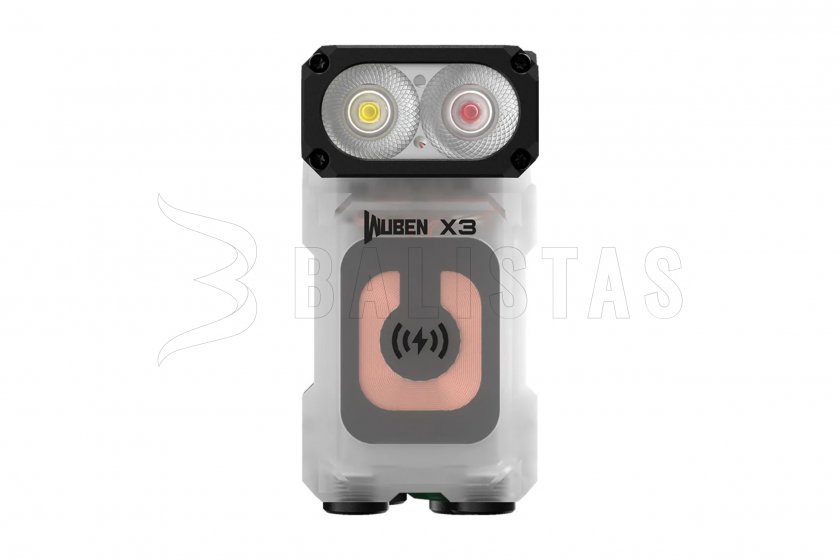 Zaklamp Wuben X3 wit