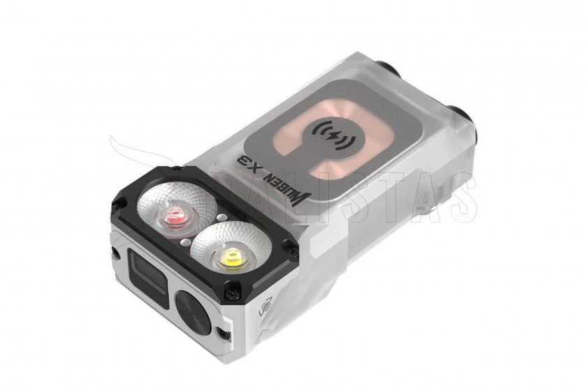 Zaklamp Wuben X3 wit