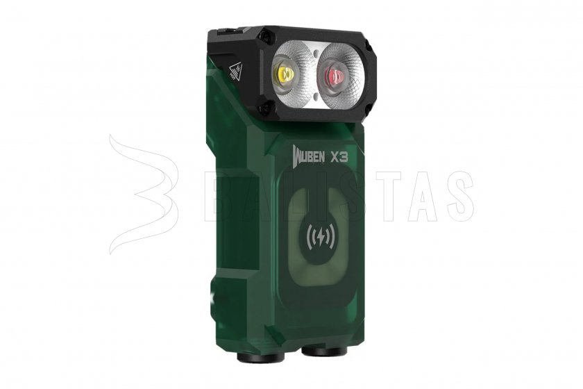 Zaklamp Wuben X3 groen