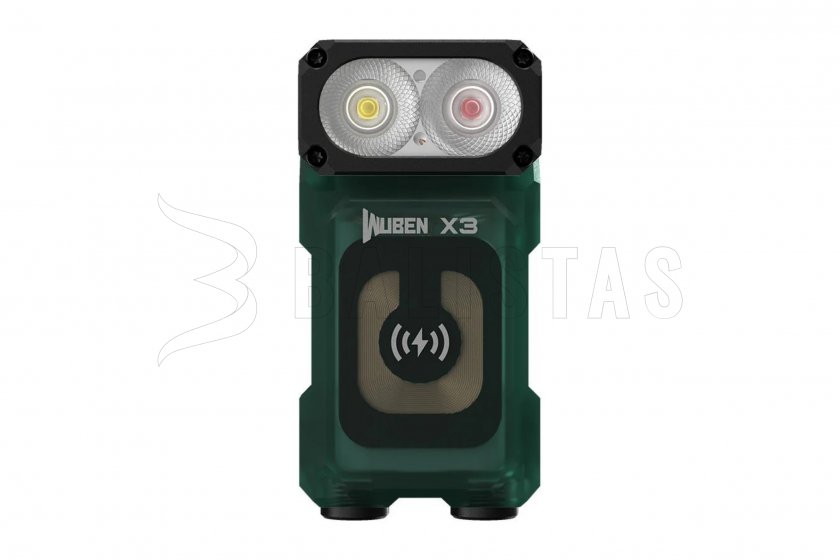Zaklamp Wuben X3 groen