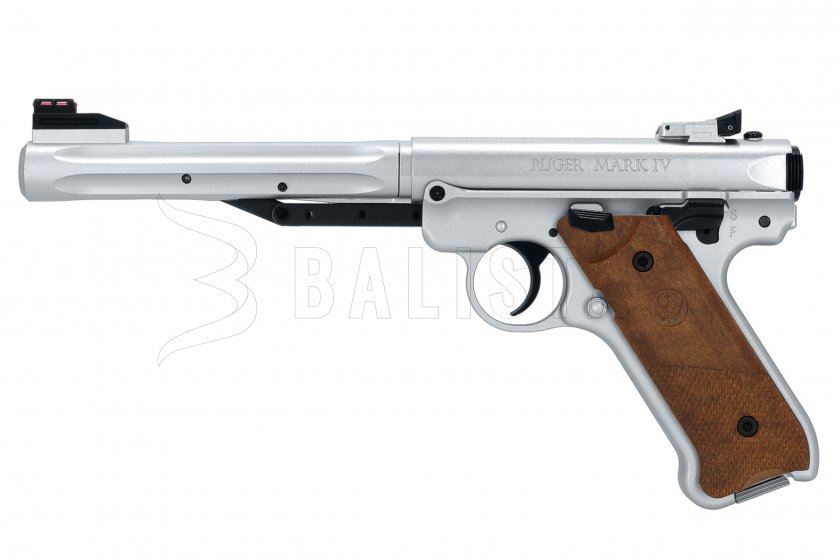 Luchtdrukpistool Ruger Mark IV silver 4,5mm