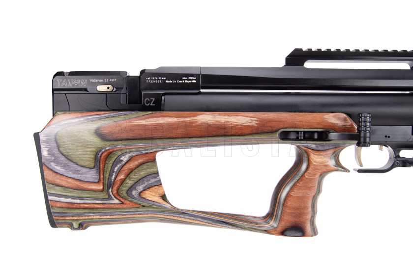 Luchtbuks Taipan Veteran II TAC 550mm 5,5mm Tactical Laminate Forest