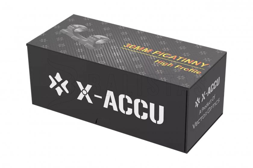 Montage Vector Optics X-ACCU één-delig 22mm/30mm hoog