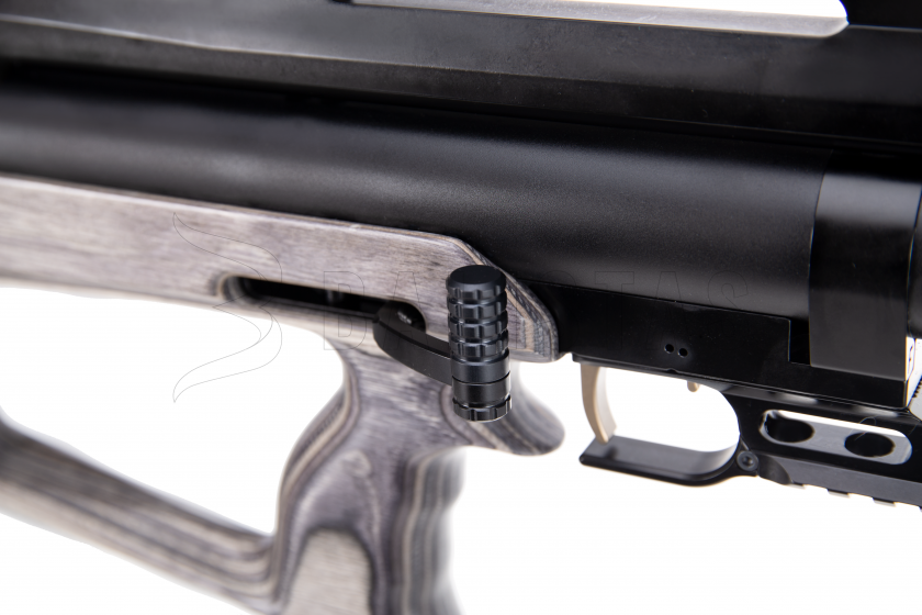 Luchtbuks Taipan Veteran II TAC 550mm 6,35mm Tactical Laminate Grey