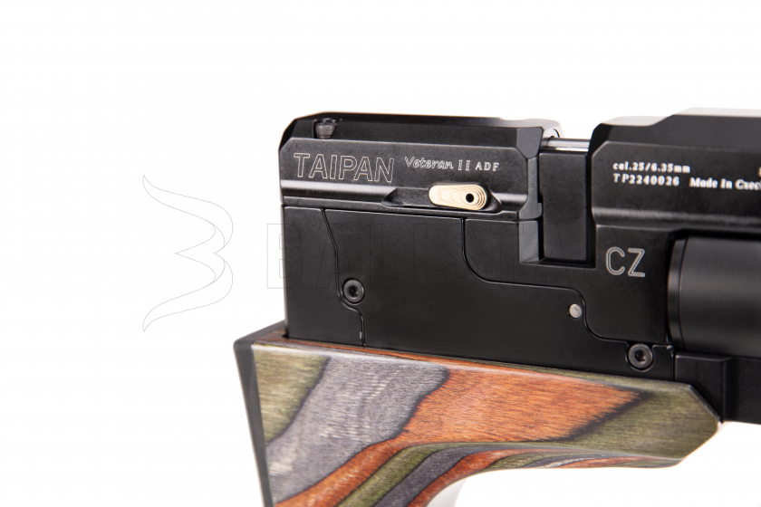 Luchtdrukgeweer Taipan Veteran II TAC 550mm 6,35mm Laminate Forest