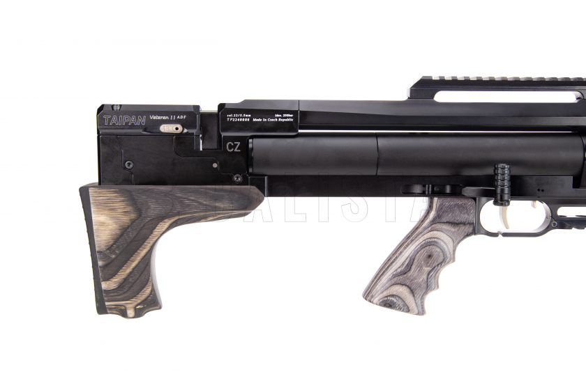 Luchtbuks Taipan Veteran II TAC 700mm 5,5mm Laminate Grey