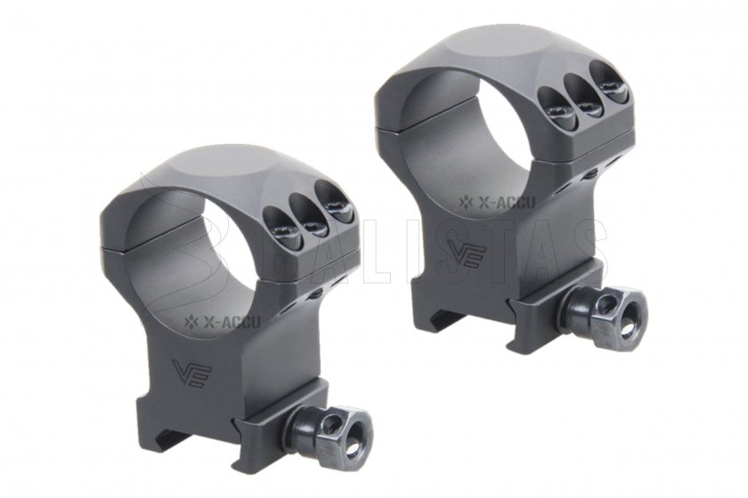 Montáž Vector Optics X-ACCU tweedelig 22m/30mm - hoog