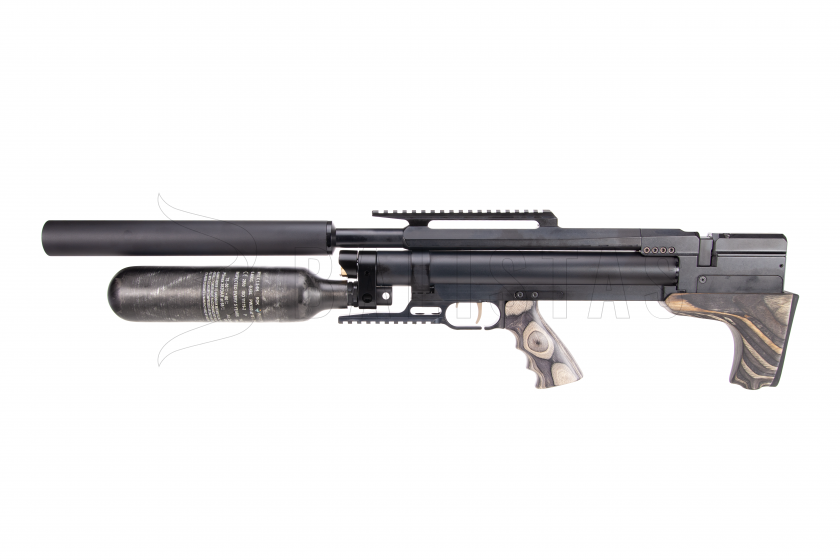 Luchtbuks Taipan Veteran II TAC 550mm 6,35mm Laminate Grey