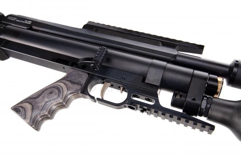 Luchtbuks Taipan Veteran II TAC 550mm 6,35mm Laminate Grey