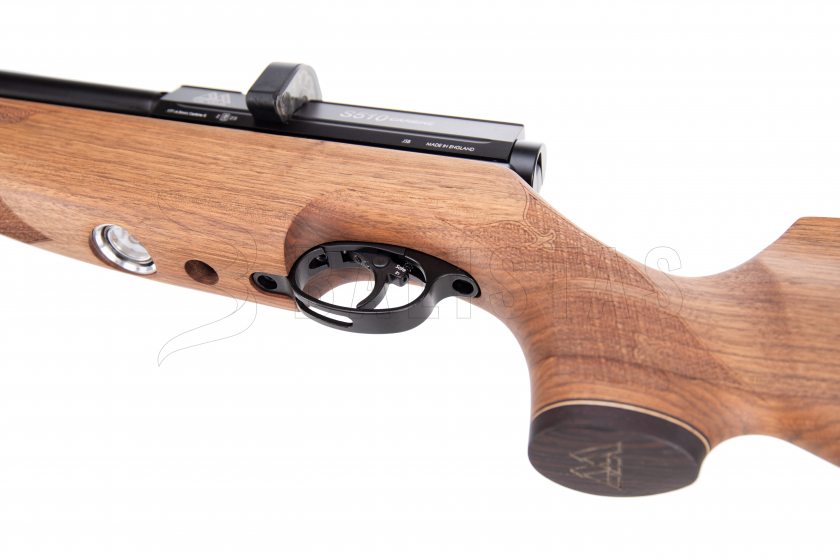 Luchtbuks Air Arms S510 4,5mm Walnoot Links