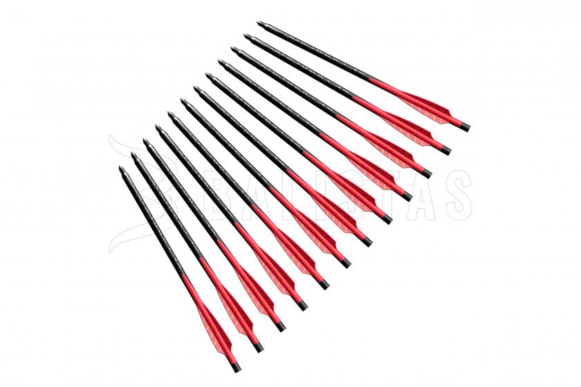Šípy Barnett Demun Hyperbolt 7" 3F 12 st.