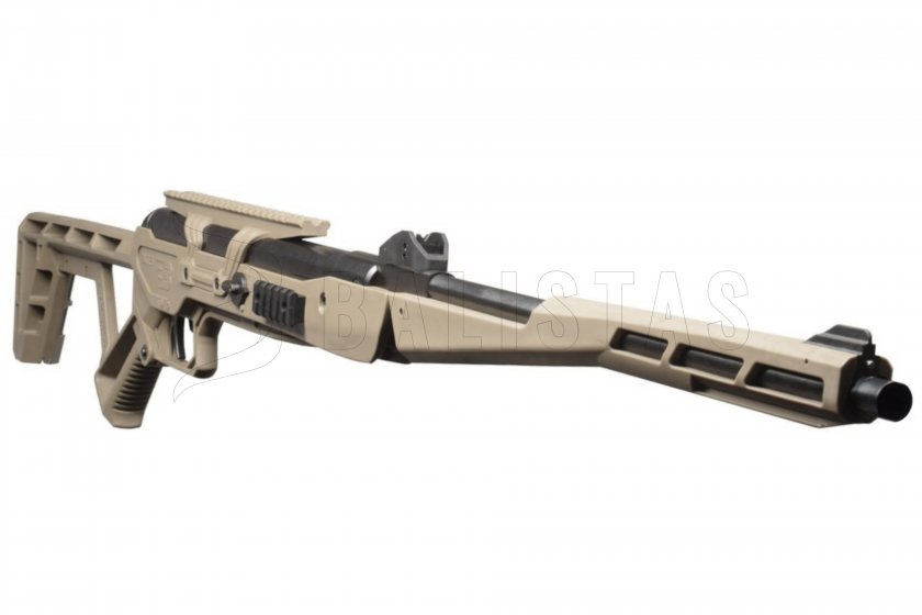 Luchtbuks Black Bunker BM8 4,5mm Coyote Tan (met schroefdraad)