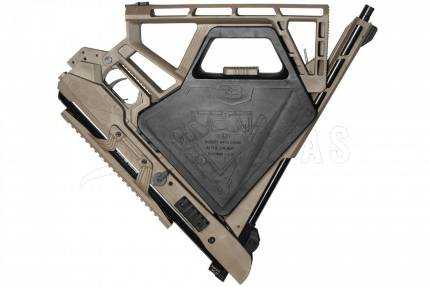 Luchtbuks Black Bunker BM8 4,5mm Coyote Tan (met schroefdraad)