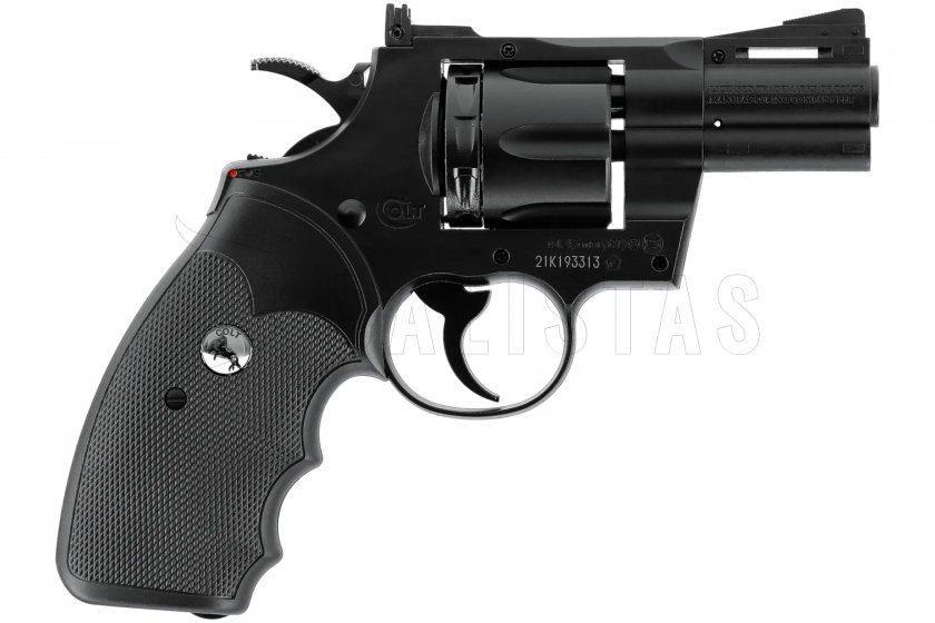 Luchtrevolver Colt Python 2,5" zwart DIABOLO/BB