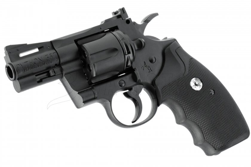 Luchtrevolver Colt Python 2,5" zwart DIABOLO/BB