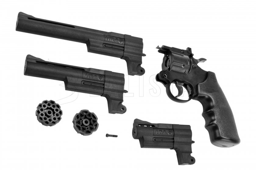 Luchtrevolver Crosman Triple Threat 4,5 mm