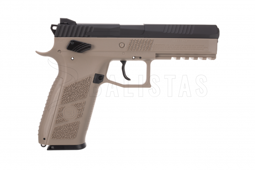Luchtpistool ASG CZ P-09 DT FDE Blowback 4,5mm