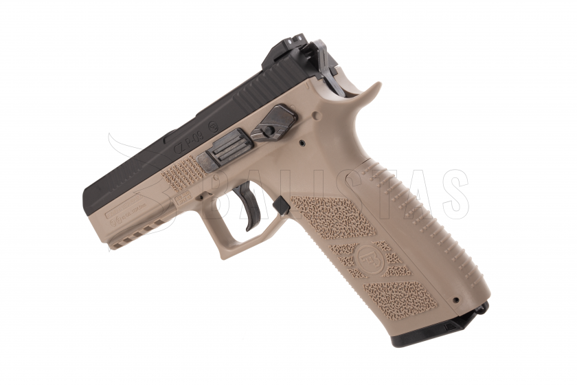 Luchtpistool ASG CZ P-09 DT FDE Blowback 4,5mm